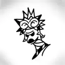 lisa simpson tattoo design idea