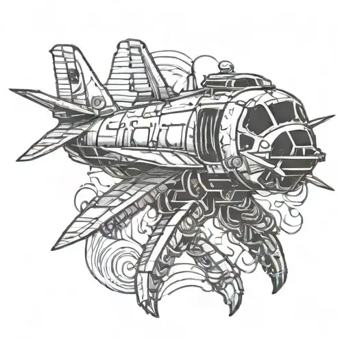 helldiver 2 tattoo design idea