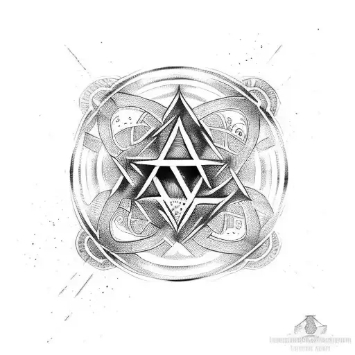 wicca alchemy tattoo design idea