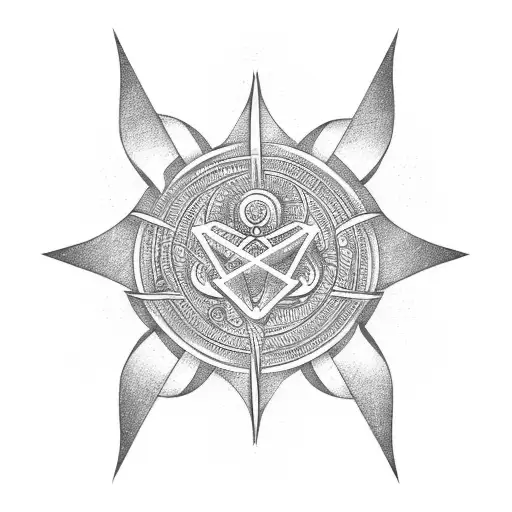 alchemy tattoo design idea