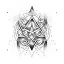 wicca alchemy tattoo design idea