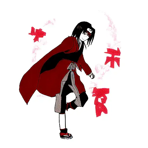 itachi uchiha tattoo design idea