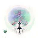 tree of life and death  tattoo design idea