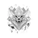 cloud tattoo design idea