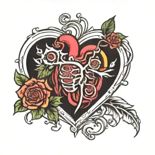 organ donation  tattoo design idea