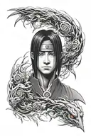itachi uchiha tattoo design idea