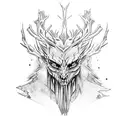 leshen from the witcher series tattoo design idea