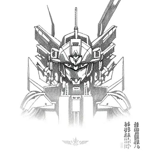gundam epyon tattoo design idea