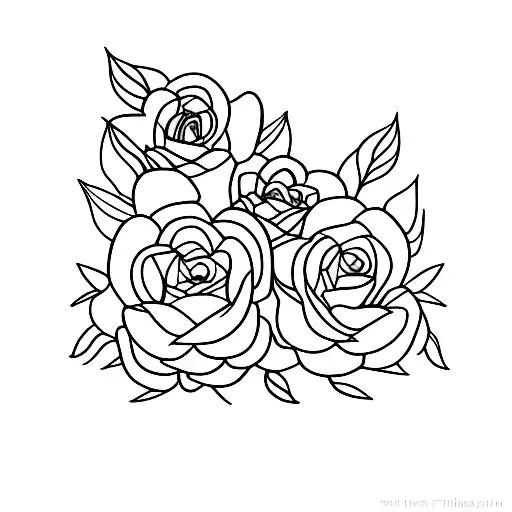 chest tattoo of flowers transitioning from real flowers to lines flowers for women tattoo design idea