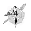 bluejay tattoo design idea