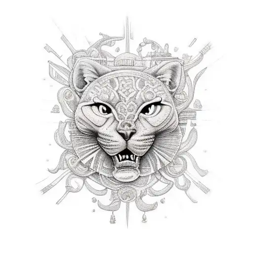 sol de mayo tattoo design idea