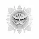 sol  tattoo design idea