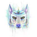 Anubis y Ra tattoo design idea