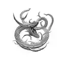 jormungandr tattoo design idea