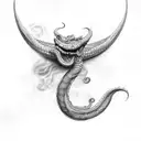 jormungandr tattoo design idea