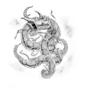 jormungandr tattoo design idea