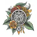 13 and Germany Kit tattoo design idea