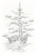 tree 1992 tattoo design idea