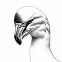albatross  tattoo design idea