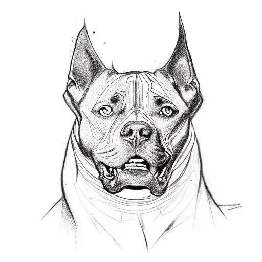 Angry dog tattoo by EGOR-DOG on DeviantArt