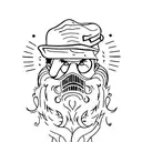 peaky blinders  tattoo design idea