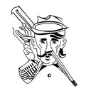 peaky blinders  tattoo design idea