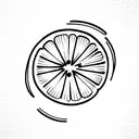 limonero con arañas tattoo design idea