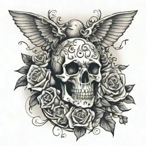 tattoo second chances in life and death tattoo design idea