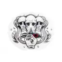 Pablo Escobar tattoo design idea