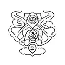 strength loyalty selflove healing trust tattoo design idea