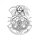 strength loyalty selflove healing trust tattoo design idea