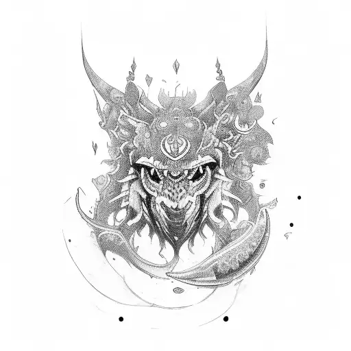 Hellika luik on Kawasaki vn 1500 nomad tattoo design idea