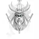 osiris tattoo design idea