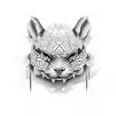 XI XXX LXX tattoo design idea