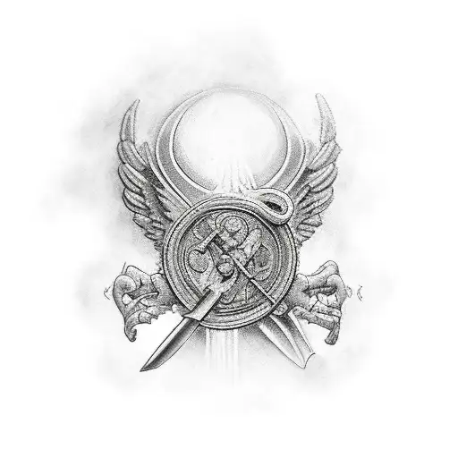 Saint Florian  tattoo design idea