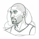 kobe bryant logo tattoo design idea