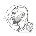 kobe bryant logo tattoo design idea