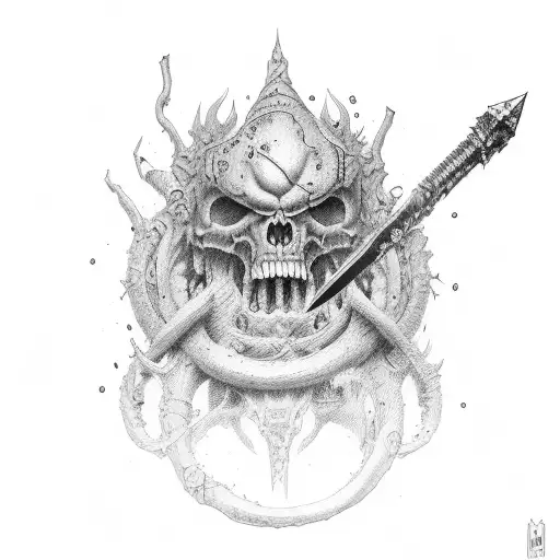 guts berserk tattoo design idea