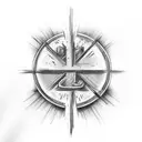small cross with words Jeremiah 29:11  tattoo design idea