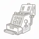 Slot Machine tattoo design idea