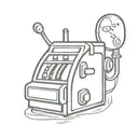 Slot Machine tattoo design idea