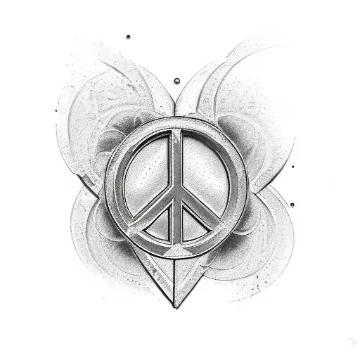 love peace equality esteem tattoo design idea