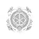 love peace equality esteem tattoo design idea