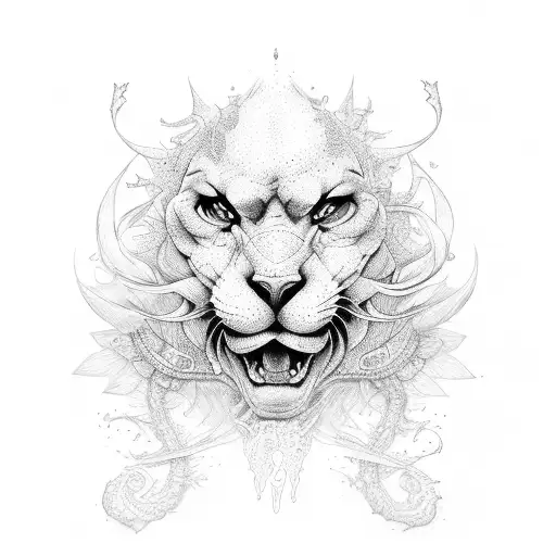 pain tattoo design idea