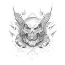 pain tattoo design idea