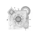 An abstract design combining the letters of RAMULU with software icons tattoo design idea
