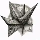 paper crane made with a one dollar bill origami paper boat tattoo design idea