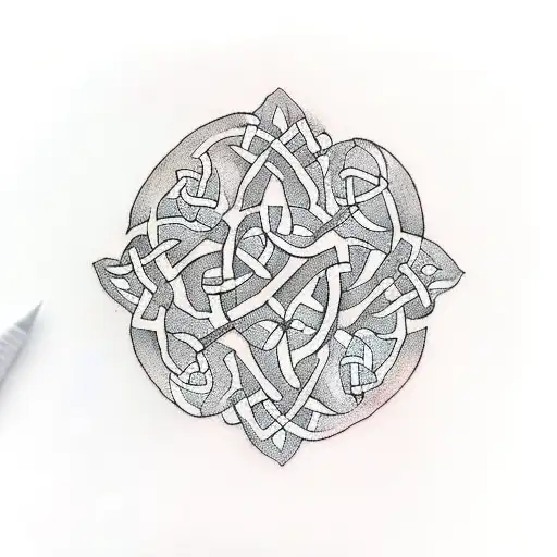 Celtic Knot tattoo design idea