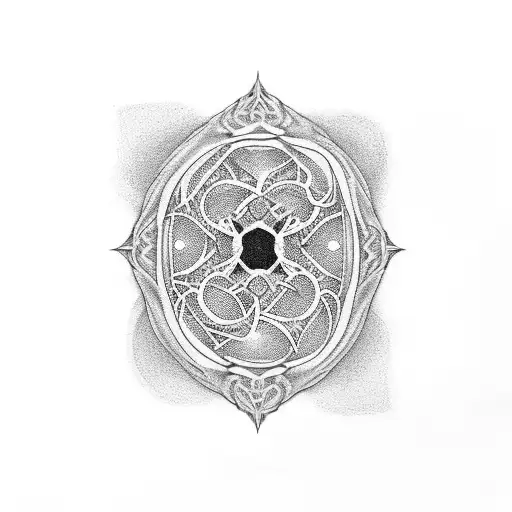 breast cancer tattoo design idea