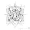 black clover tattoo design idea